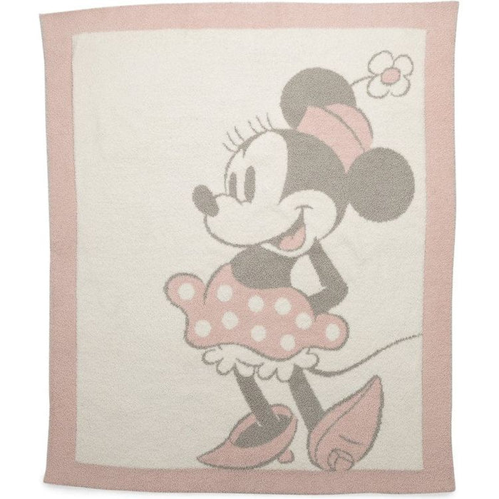 Barefoot Dreams - CozyChic® Vintage Disney Minnie Mouse Blanket Buddie - Pink for children - Hampton James Clothing