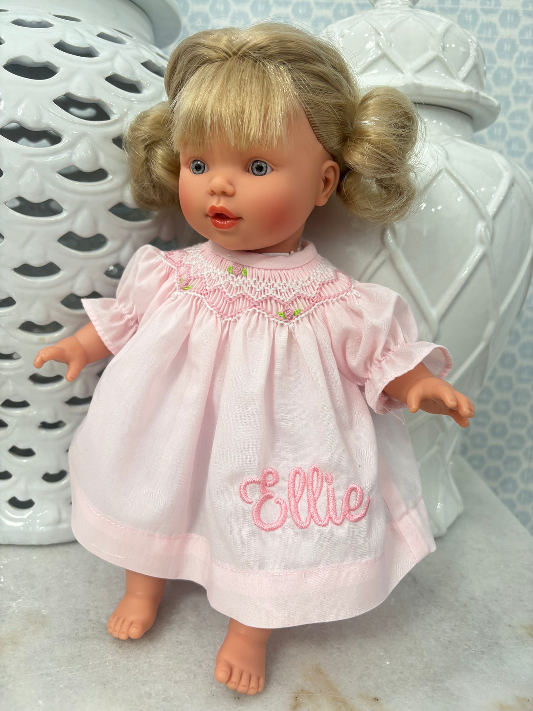 PREORDER - Rosalina Pink Dress 10" Carly Blonde Doll - Hampton James