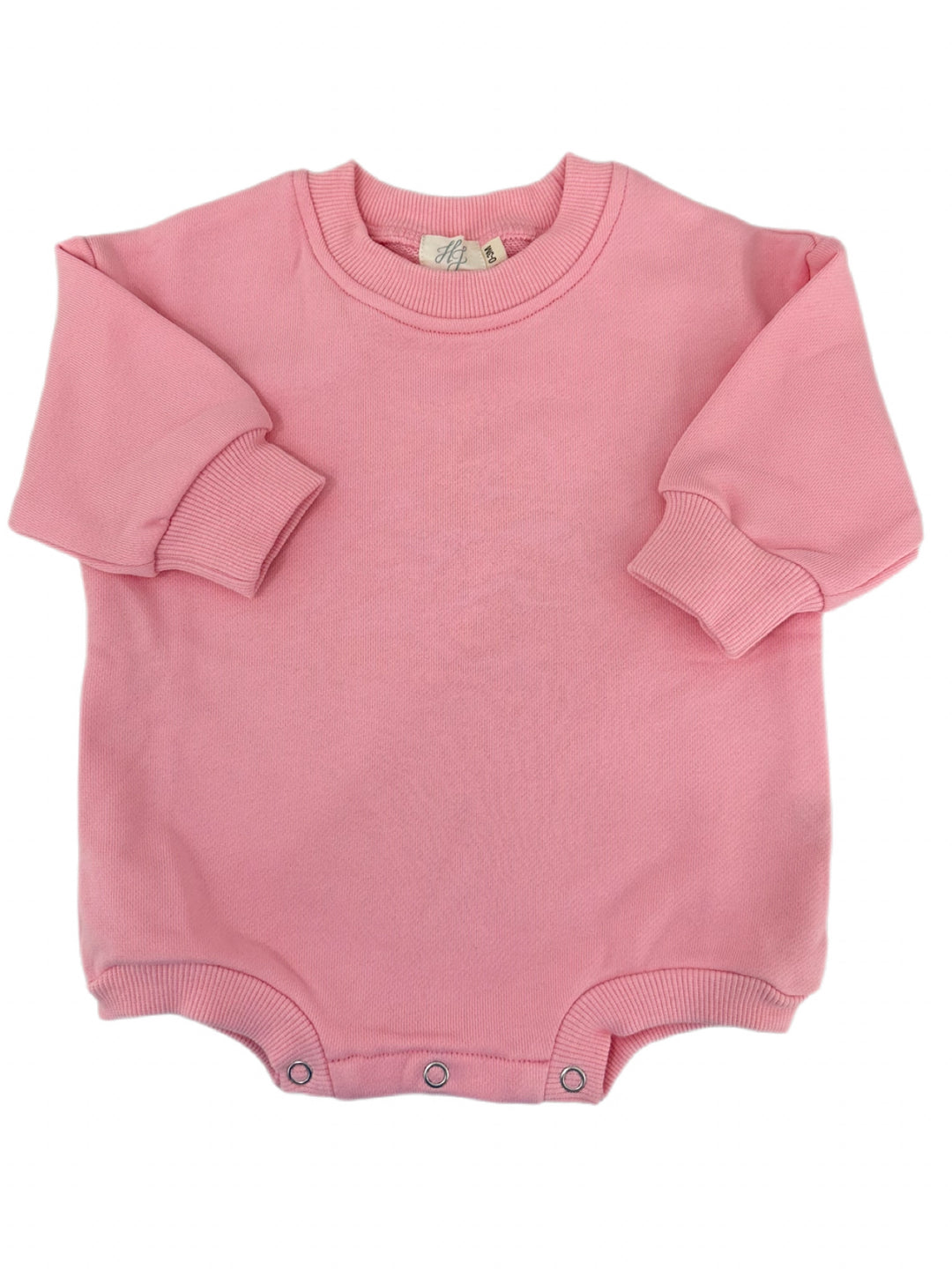 0-3m Pink Sweatshirt Bubble
