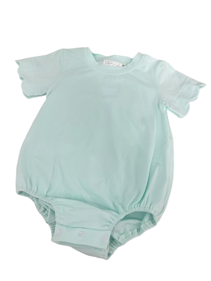 Hampton James Scalloped Cotton Bubble - Mint