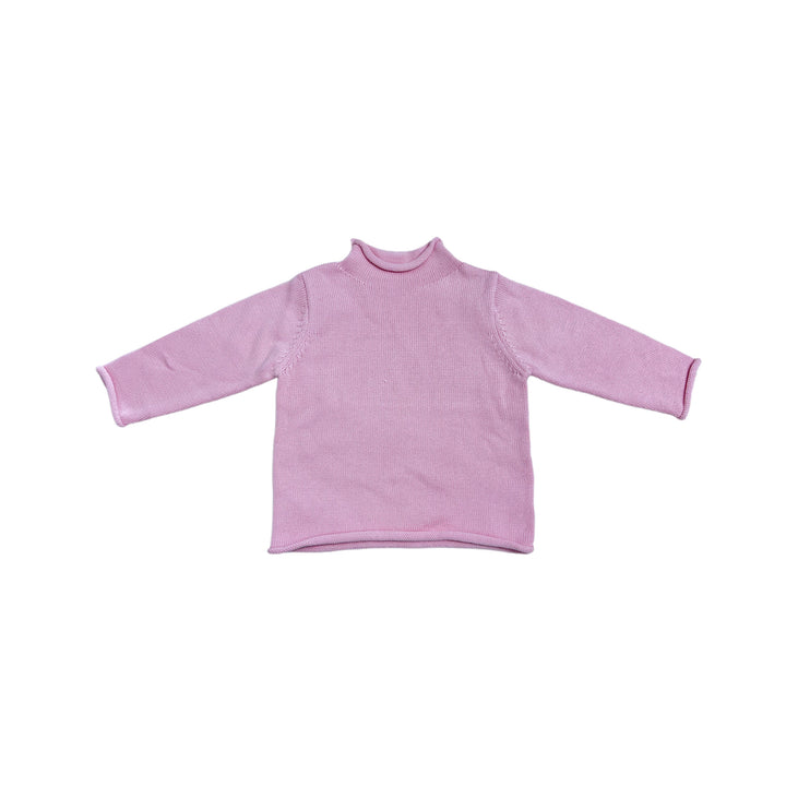 Hampton James NEW STYLE Rollneck Sweater - Light Pink (Fits TTS)