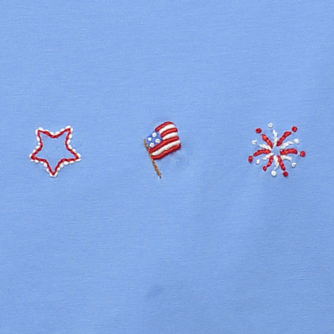Remember Nguyen- Houston Shirt - Red, White and Blue