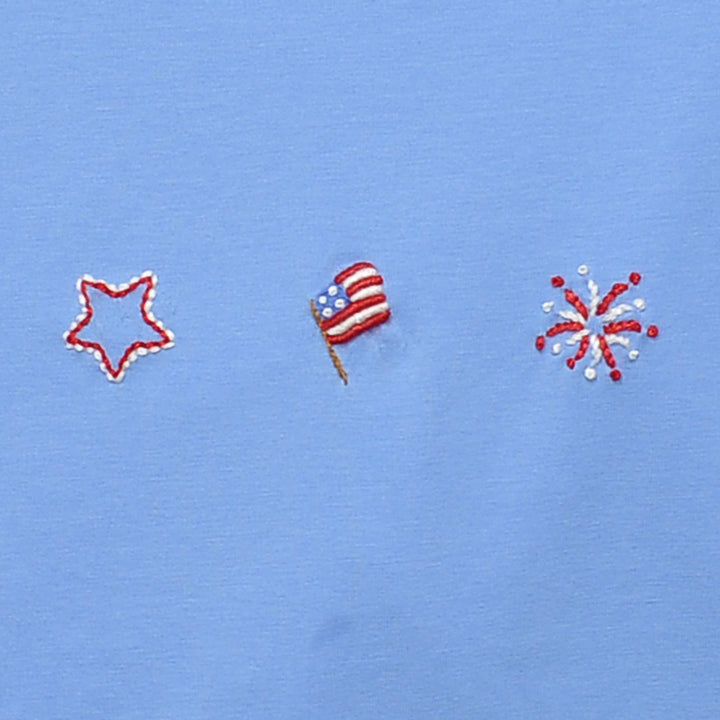 Remember Nguyen- Houston Shirt - Red, White and Blue