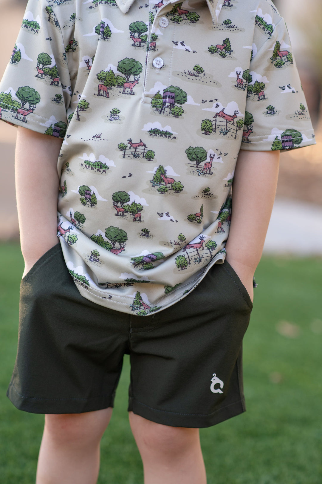 Blue Quail: Evergreen Shorts
