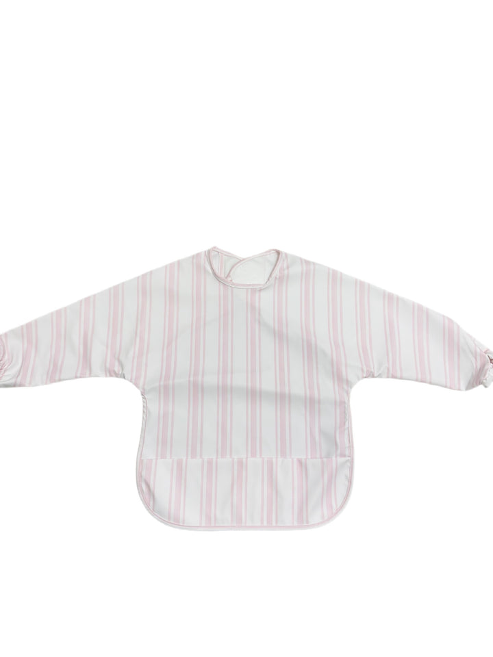 Signature Catch All Bib - Light Pink Stripe - PREORDER ESD 10/20