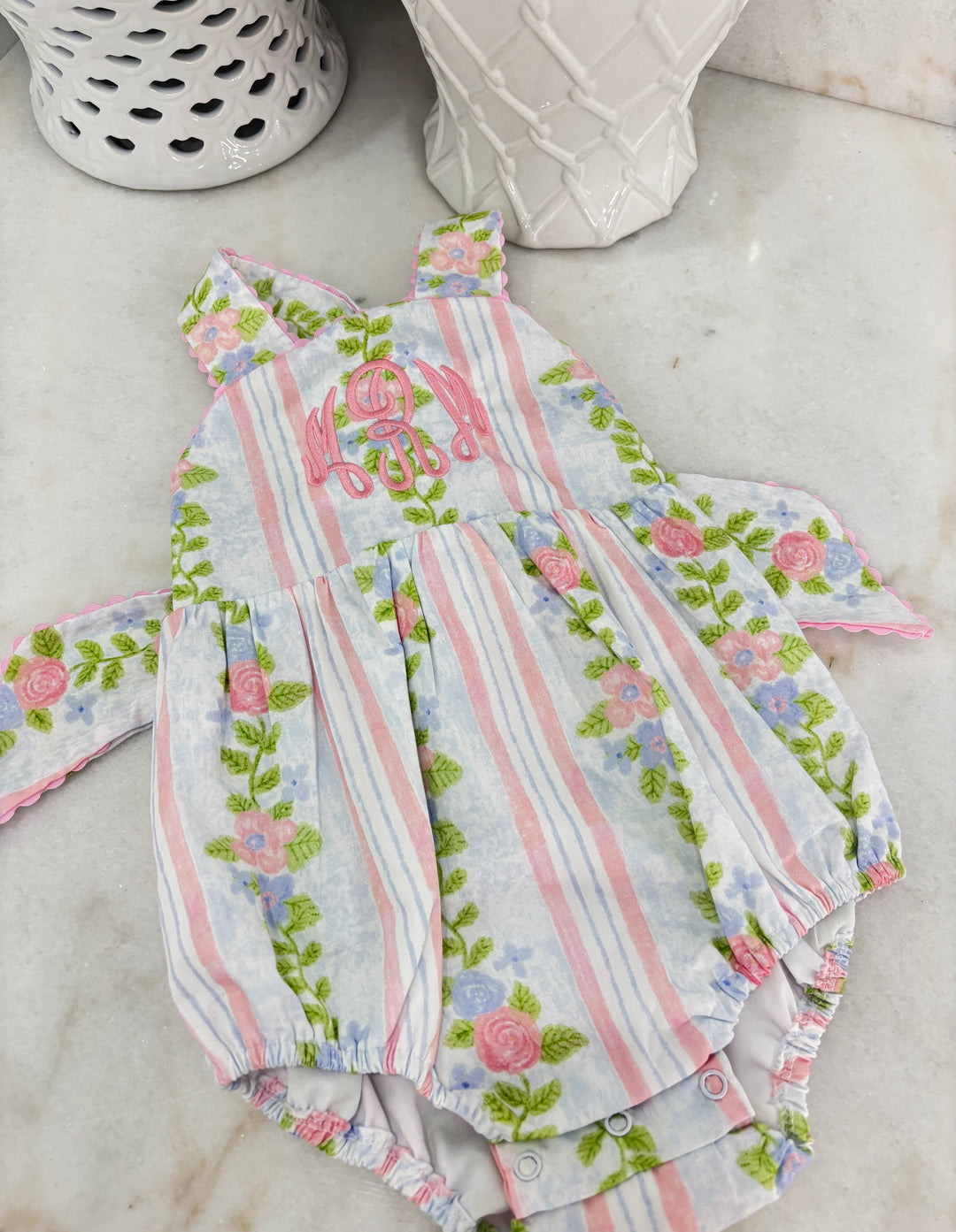 Hampton Rose Floral Sunsuit