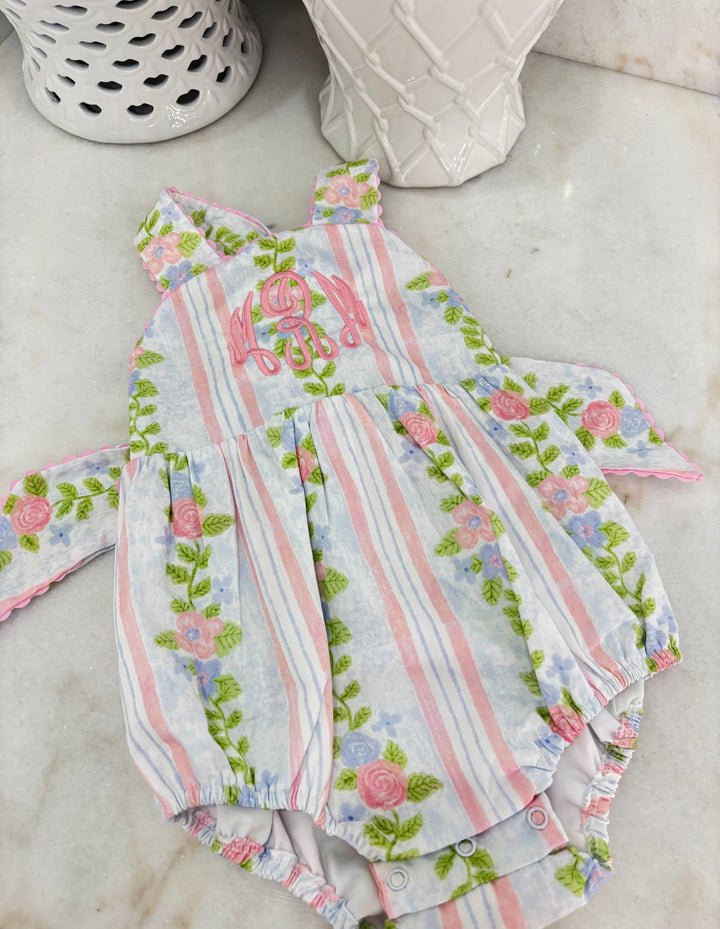 Hampton Rose Floral Sunsuit
