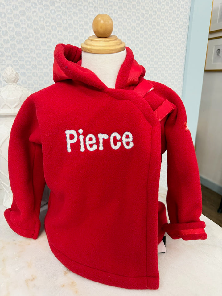 Widgeon Fleece Favorite Jacket, Wrap Close - Red