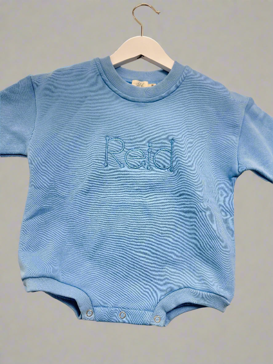 Hampton James Unisex Sweatshirt Bubble - Light Blue