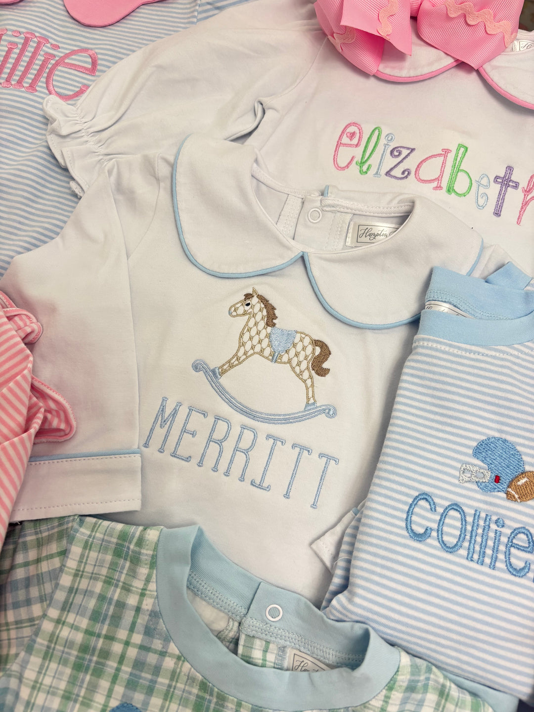 Everyday Play White Collared Bubble with Blue Trim