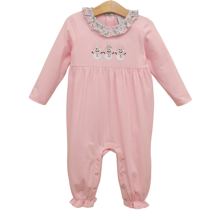 Frosty Friends Ruffle Romper