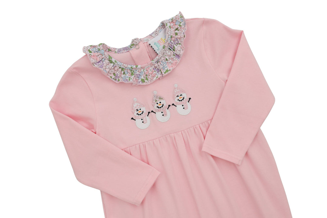 Frosty Friends Ruffle Romper