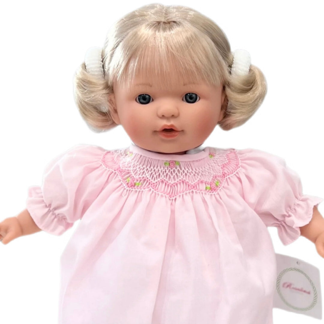 rosalina blue dress Rosalina Pink Dress 15" Lilly Blonde Doll (Blue Eye Doll, Dress, and E – Hampton James Clothing