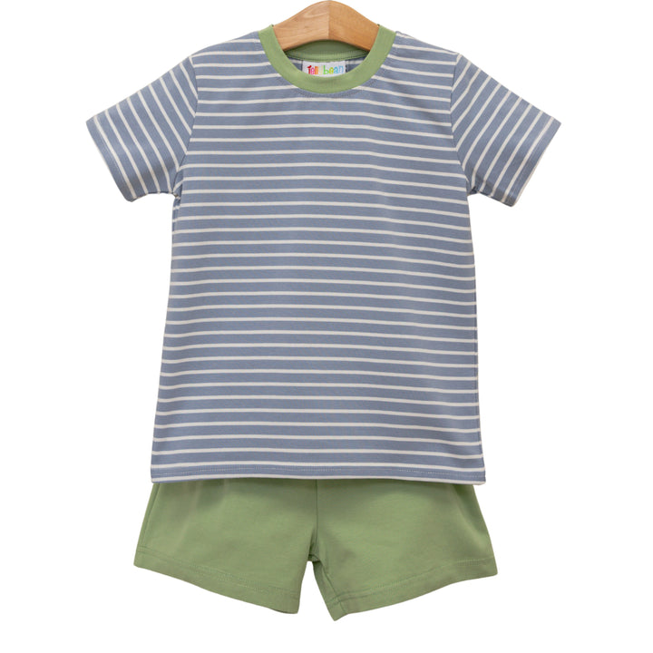 Graham Short Set- Slate and Sage