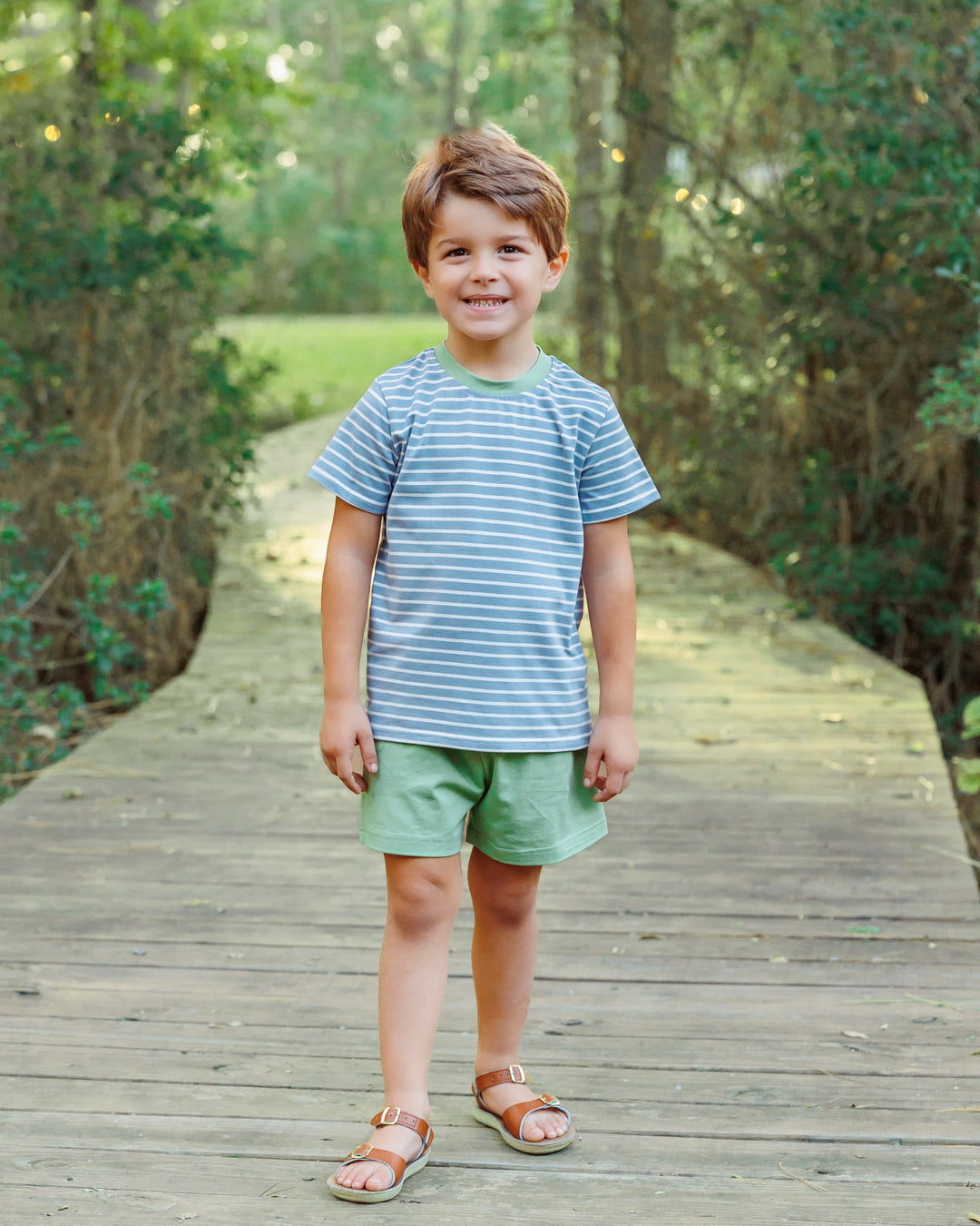 Graham Short Set- Slate and Sage