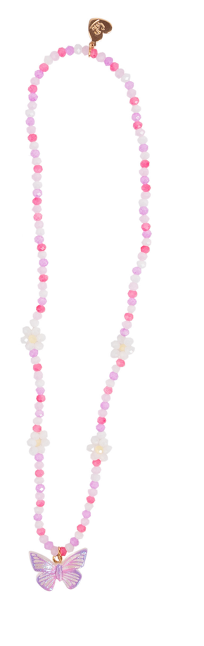 Butterflies and Daises Necklace,  Assorted