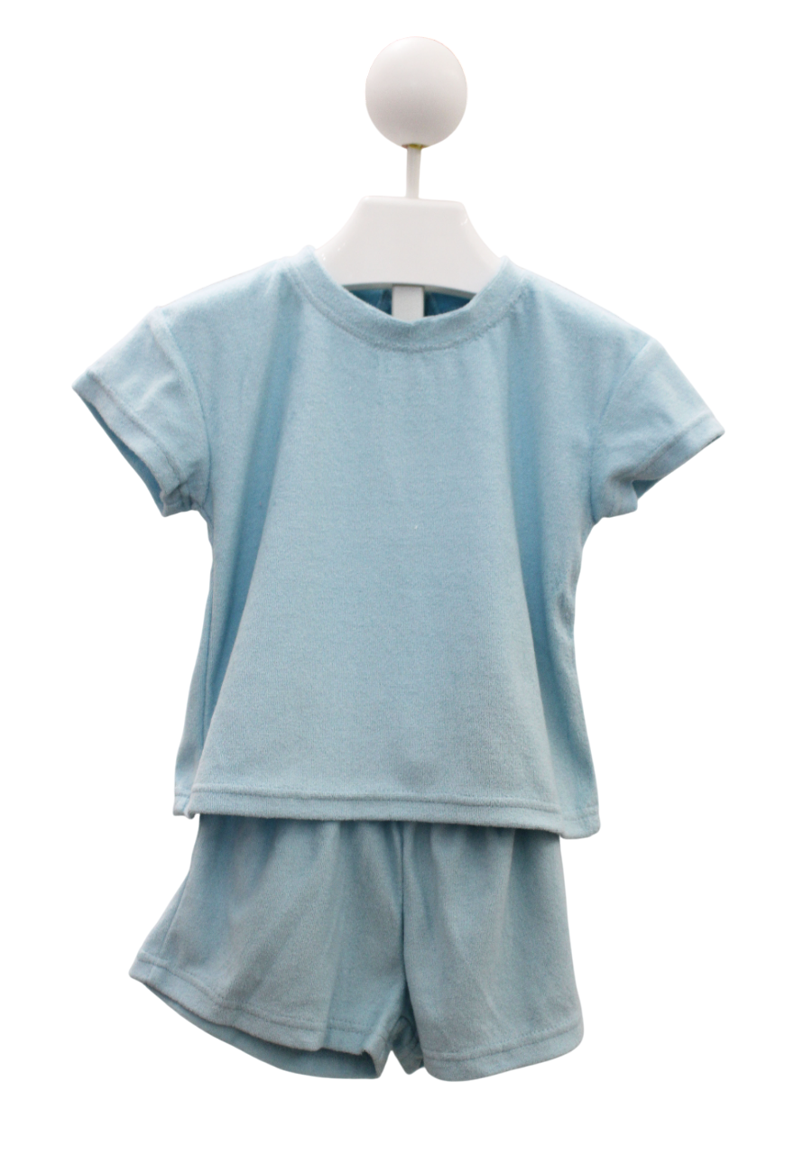 Hampton James Terry Short Set - Blue