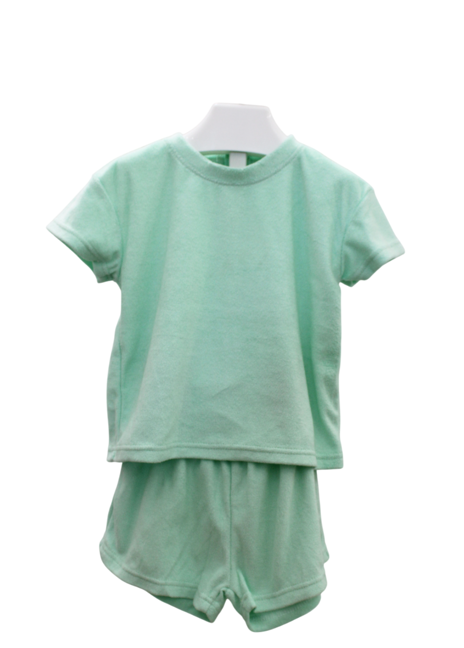 Hampton James Terry Short Set - Mint