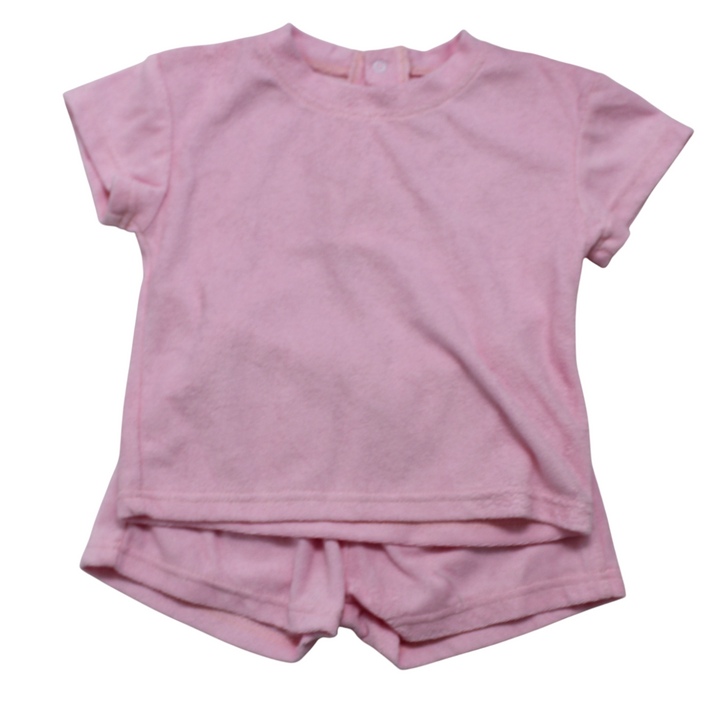 Hampton James Terry Short Set - Pink
