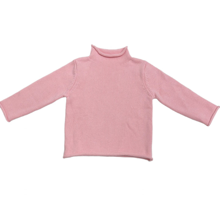 Hampton James Signature Rollneck Sweater - Light Pink (Fits TTS)
