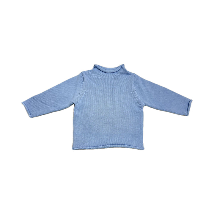 Hampton James NEW STYLE Rollneck Sweater - Baby Blue (Fits TTS)