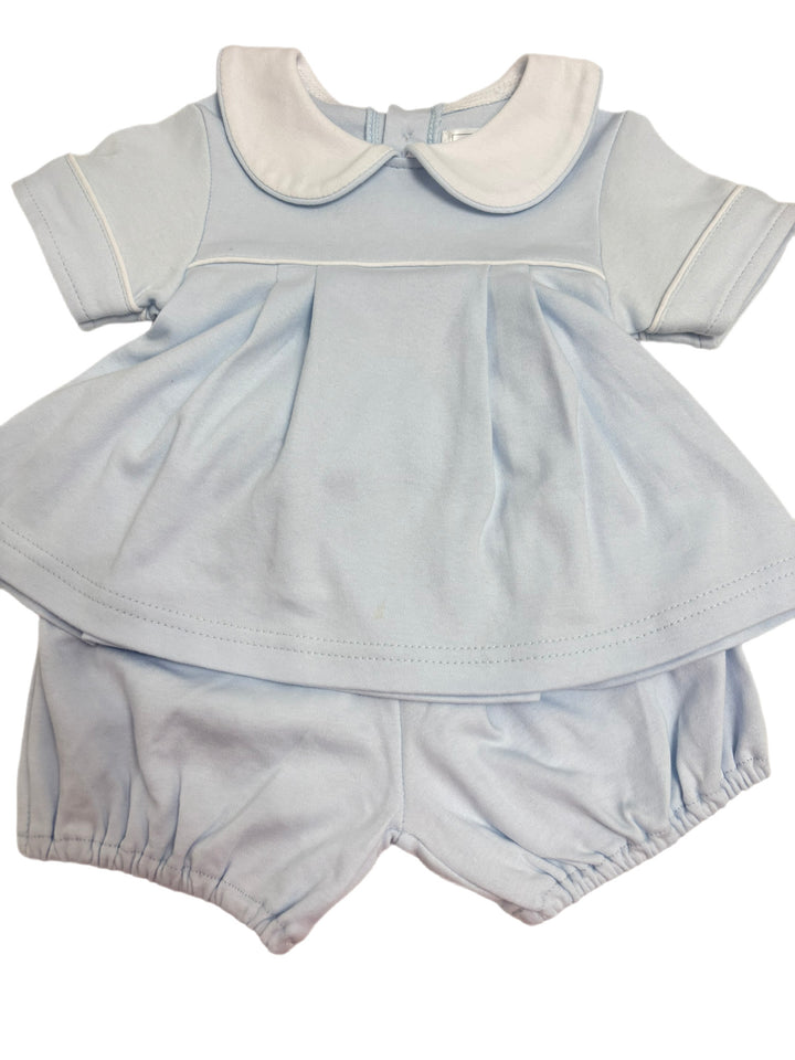 Hampton Light Blue Bloomer Set