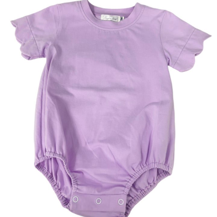 Hampton James Scalloped Cotton Bubble - Light Purple