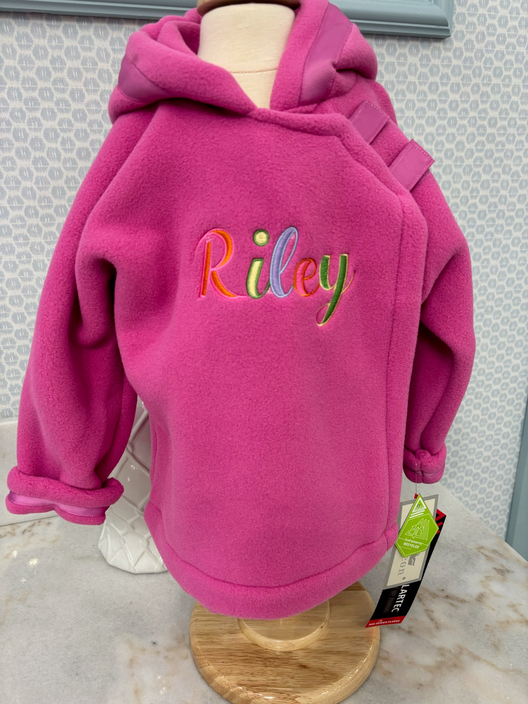 Widgeon Fleece Favorite Jacket, Wrap Close - Bright Pink