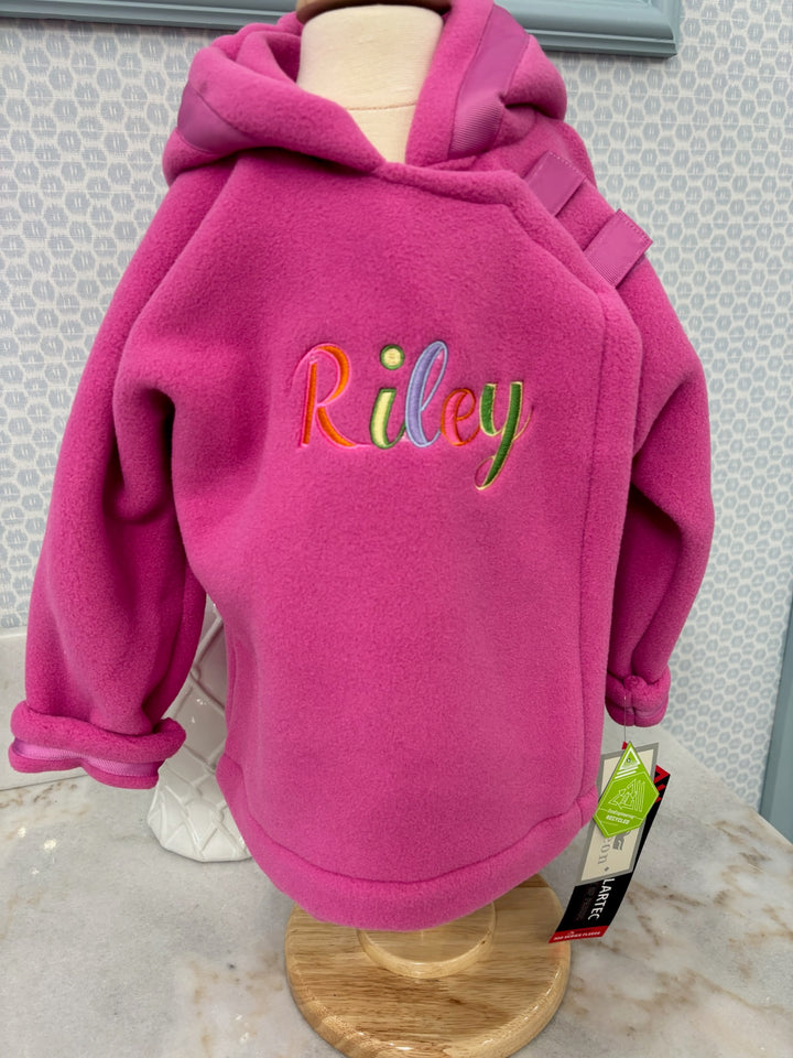 Widgeon Fleece Favorite Jacket, Wrap Close - Bright Pink