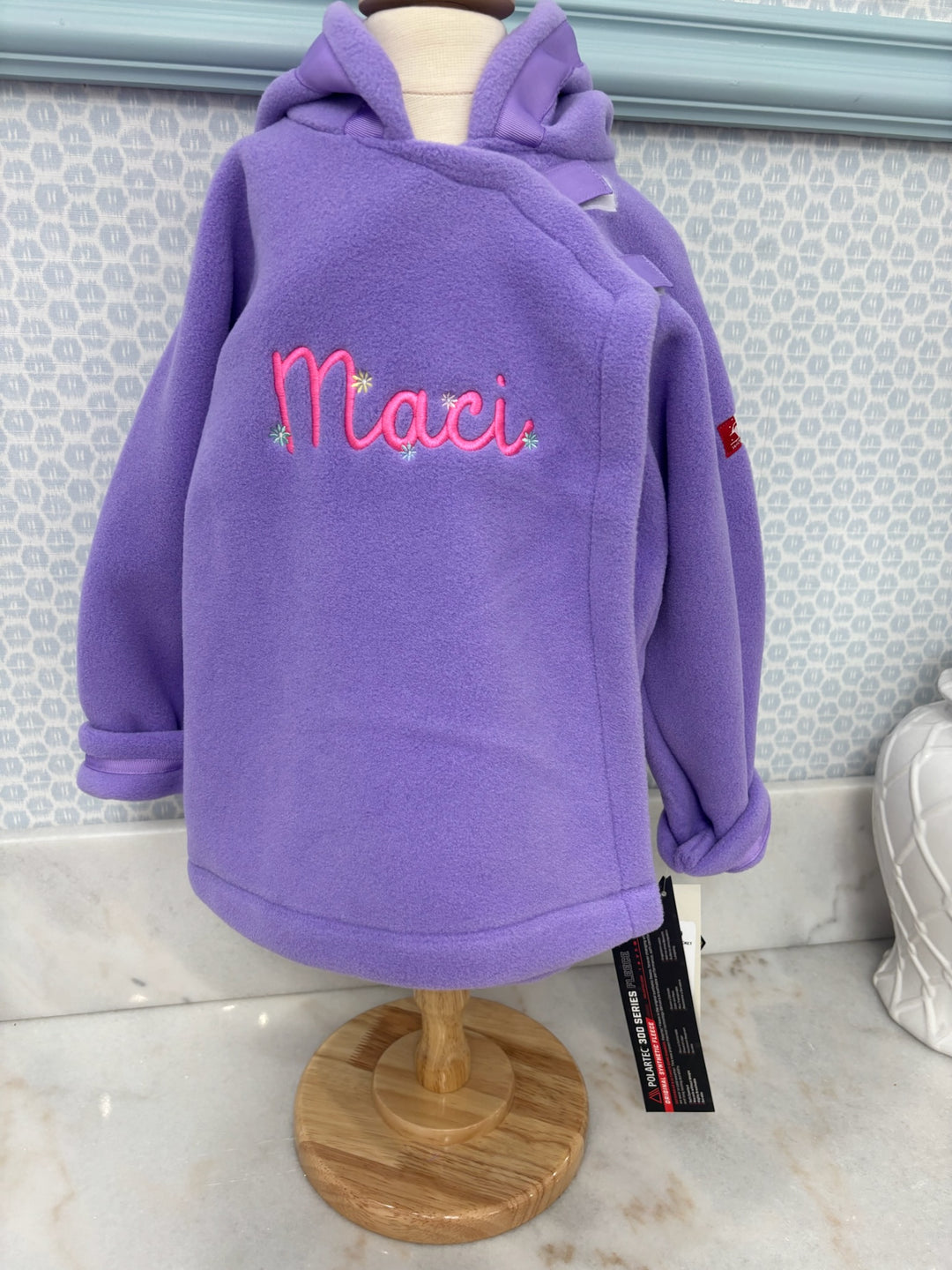 Widgeon Fleece Favorite Jacket, Wrap Close - Lavender
