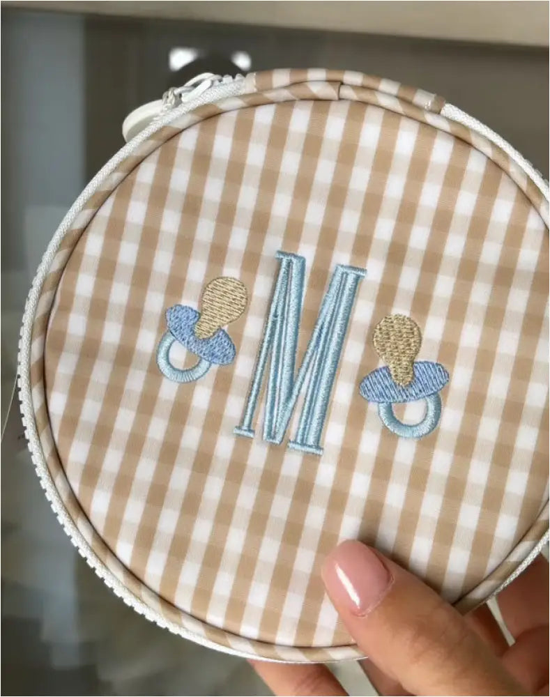 TRVL Paci Round - Pink