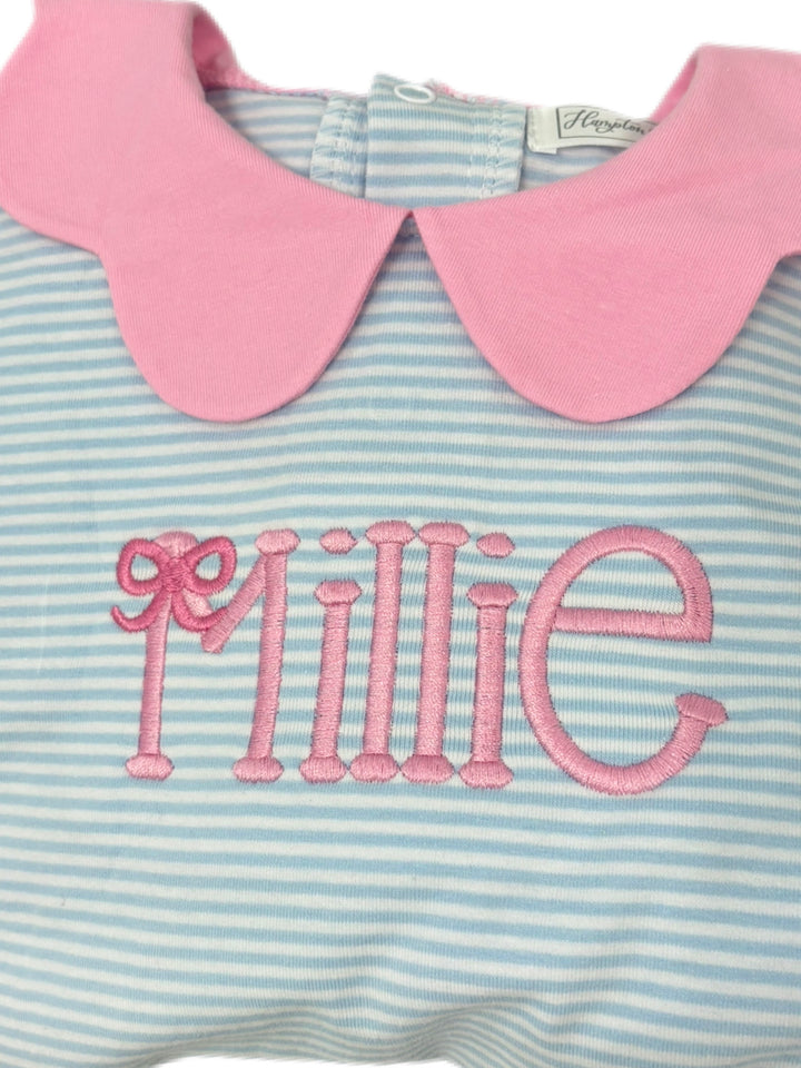 Everyday LS Light Blue Collared Bubble