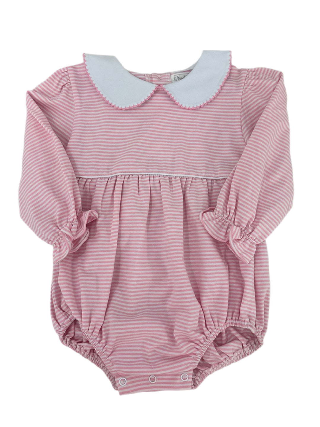18m Pink Striped Collared Bubble
