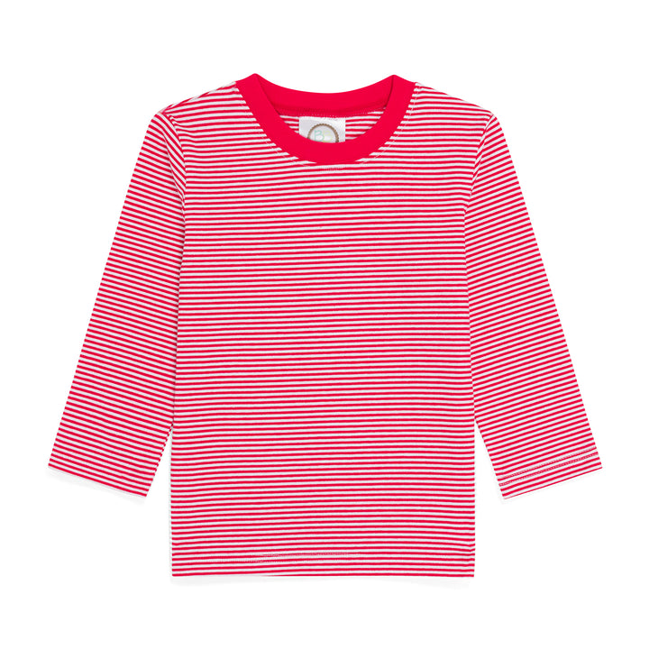 Boys Long Sleeve Red T Shirts