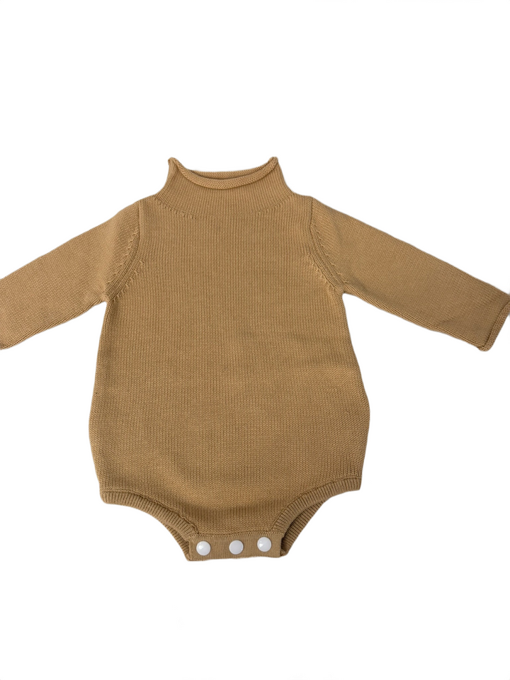 Rollneck Bubble - Khaki - 6-12m
