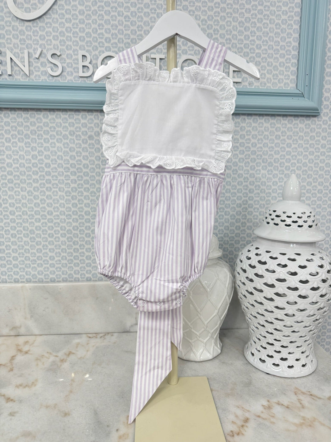 The Summer Stripe Bubble - Lilac