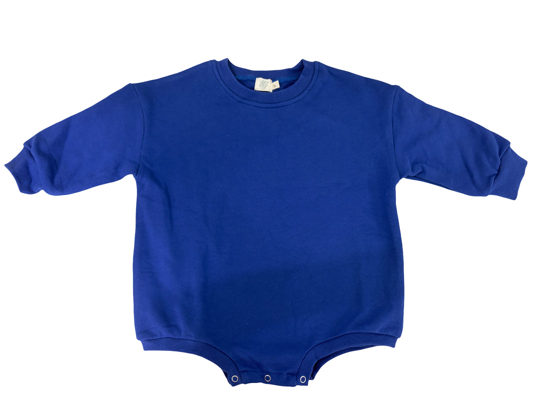 0-3m Dark Blue Sweatshirt Bubble