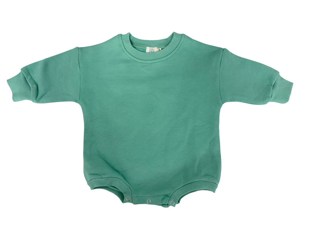 3-6m Sage Green Sweatshirt Bubble