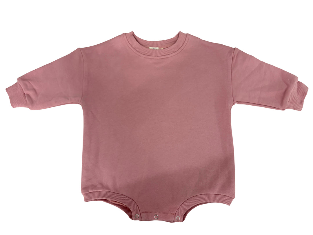 18-24m Dusty Rose Sweatshirt Bubble