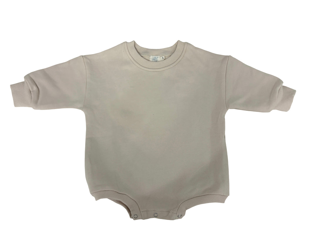 6-12m Beige Sweatshirt Bubble