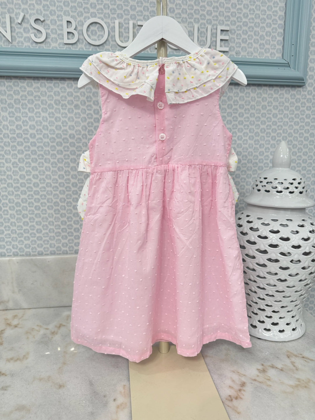 4T - The Eloise Swiss Dot Dress