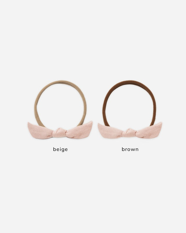Quincy Mae - Little Knot Headband Dusty Rose