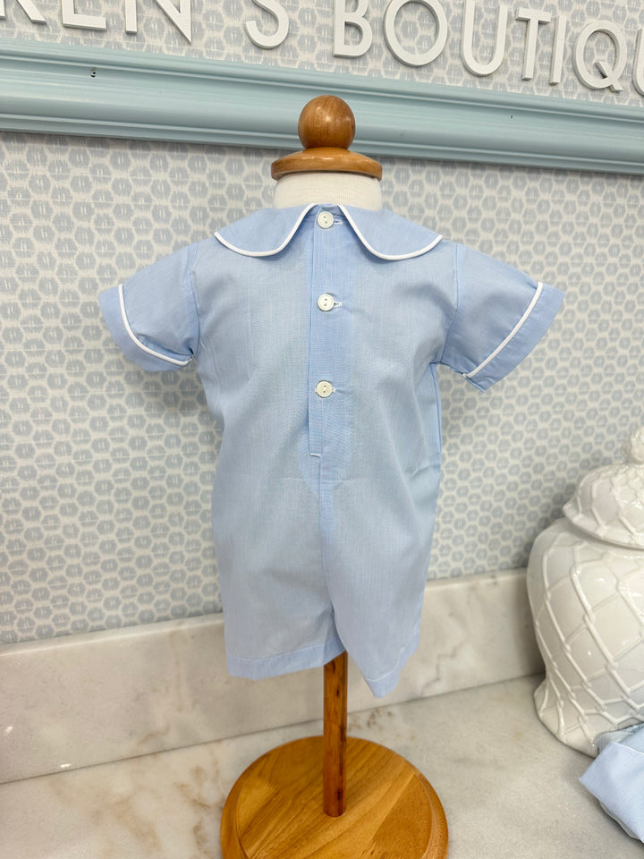 Remember Nguyen- Blue Williams Romper