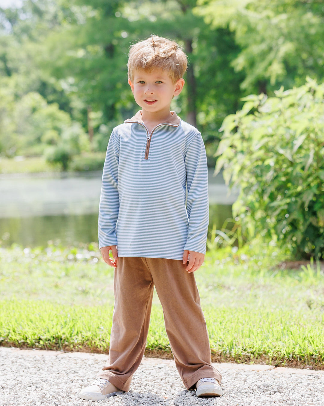 Knit Pants- Light Brown