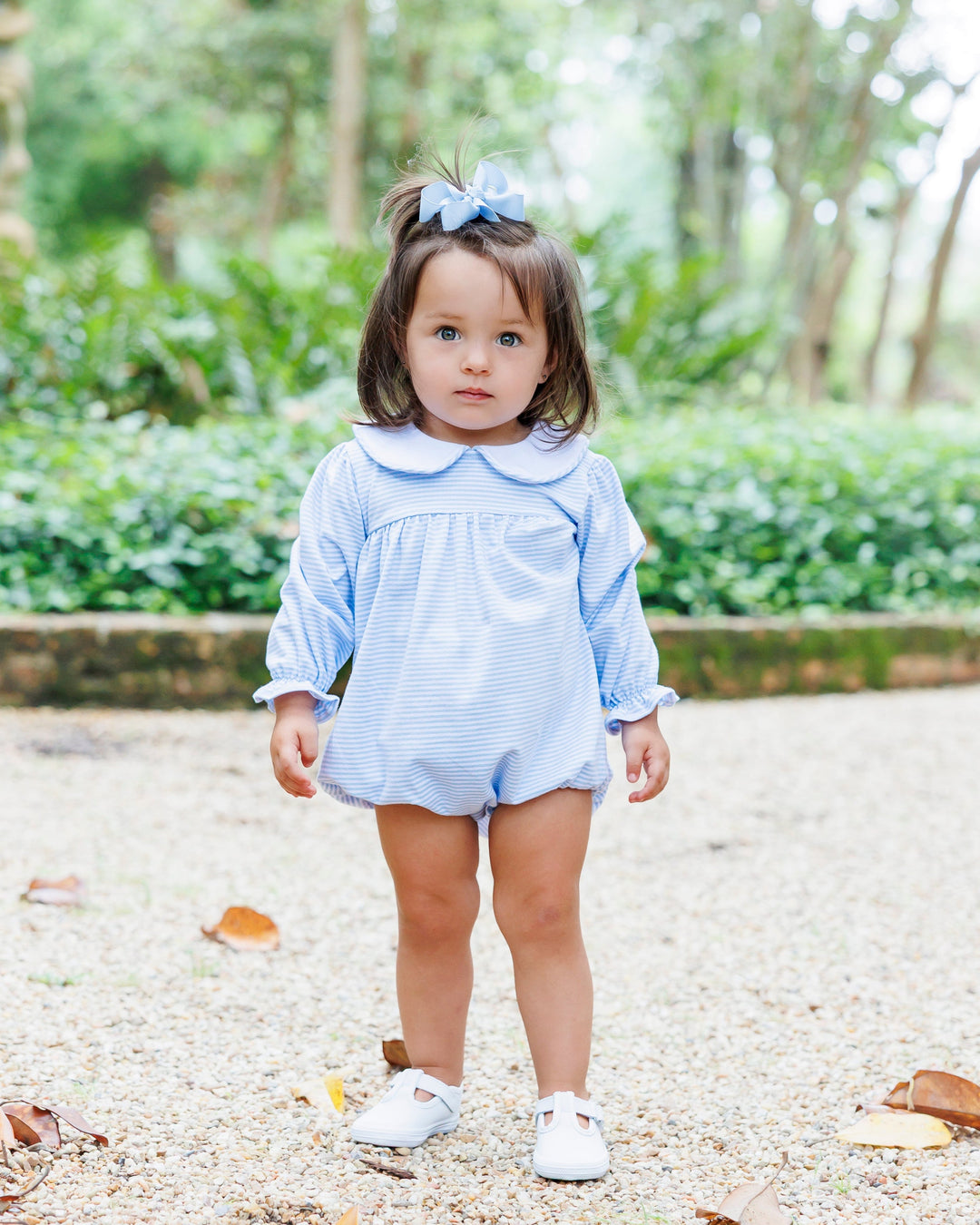Lottie Bubble- Light Blue Stripe