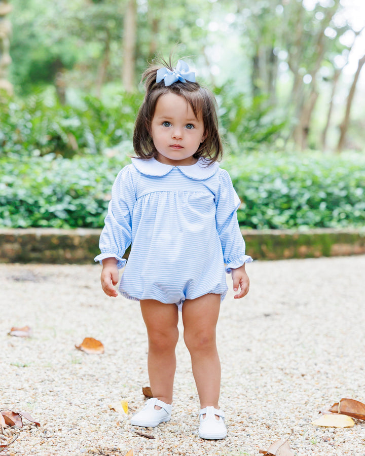 Lottie Bubble- Light Blue Stripe