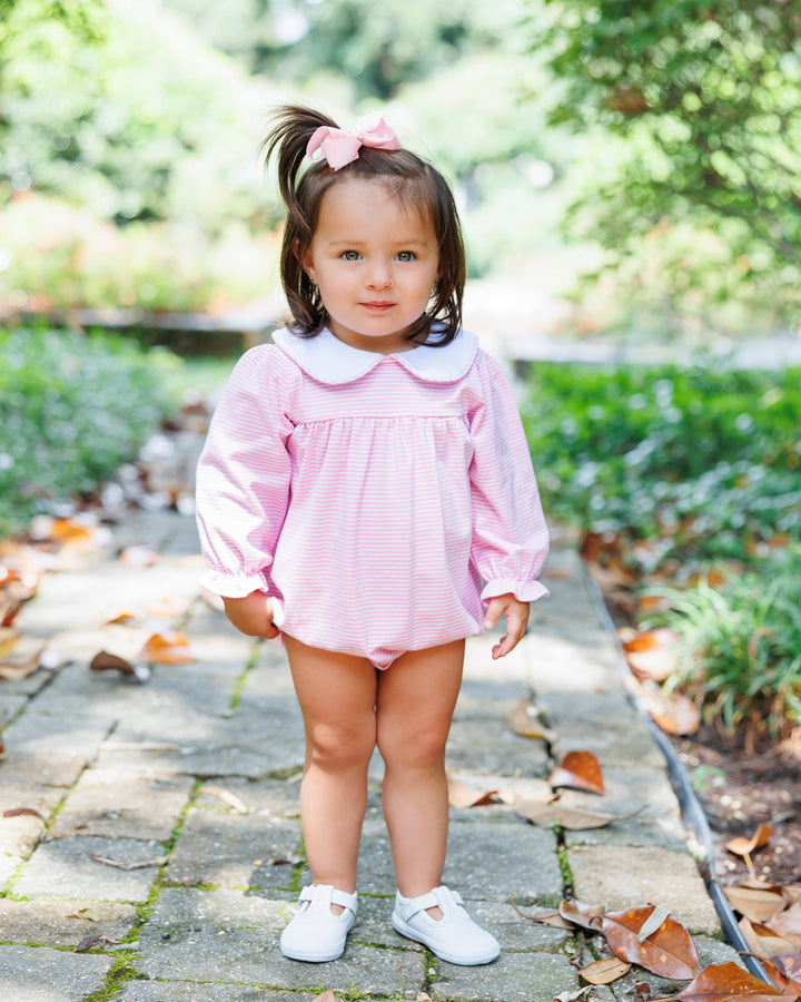 Lottie Bubble- Light Pink Stripe
