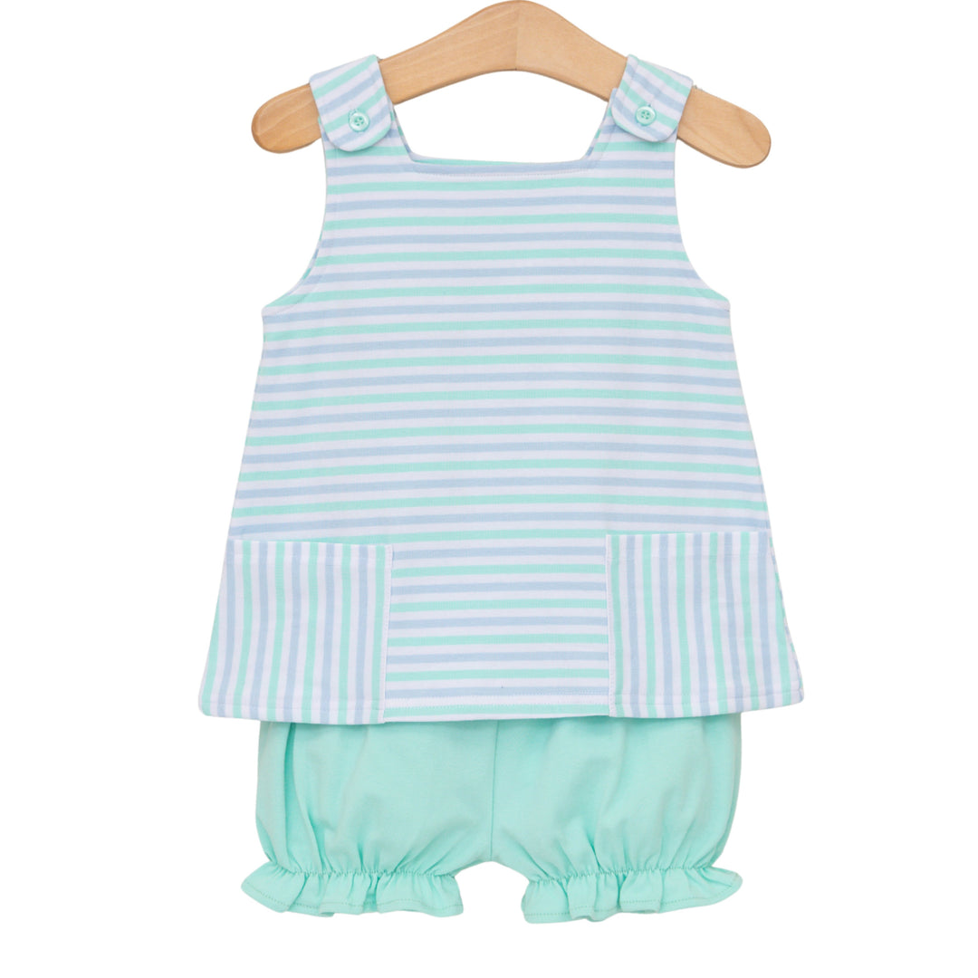 Margo Bloomer Set- Seaside Stripe