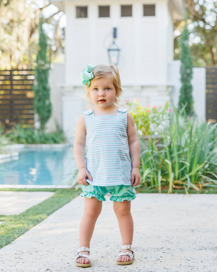 Margo Bloomer Set- Seaside Stripe