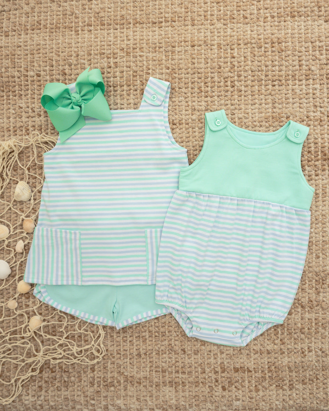 Margo Short Set- Seaside Stripe
